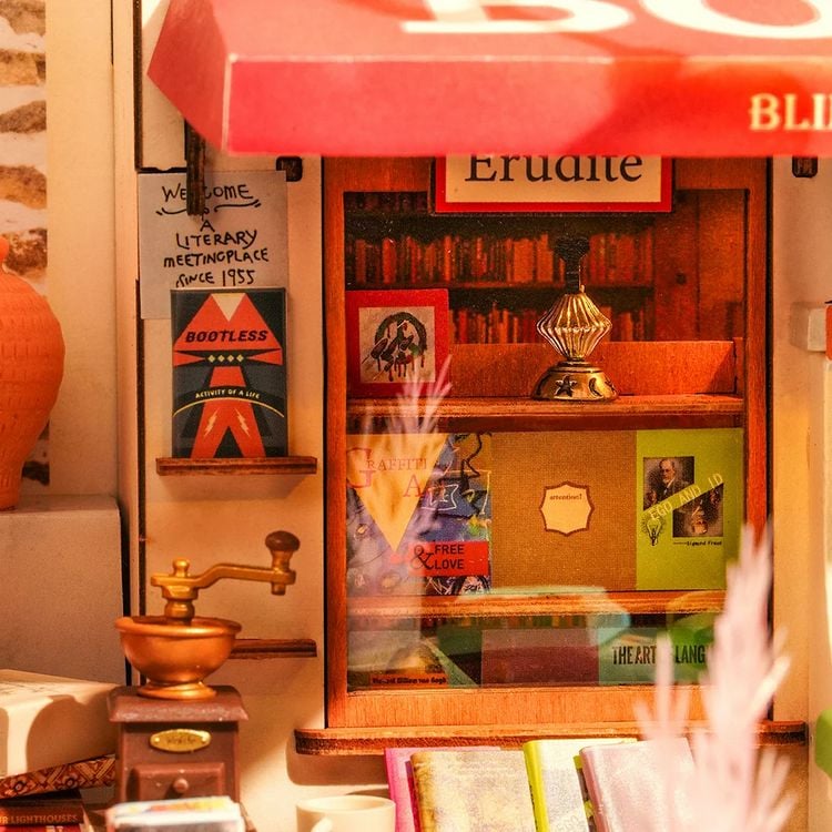 Produktbild: Book Nook DIY B&uuml;cherecke Corner Bookstore