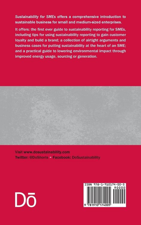 Produktbild: Sustainability for SMEs