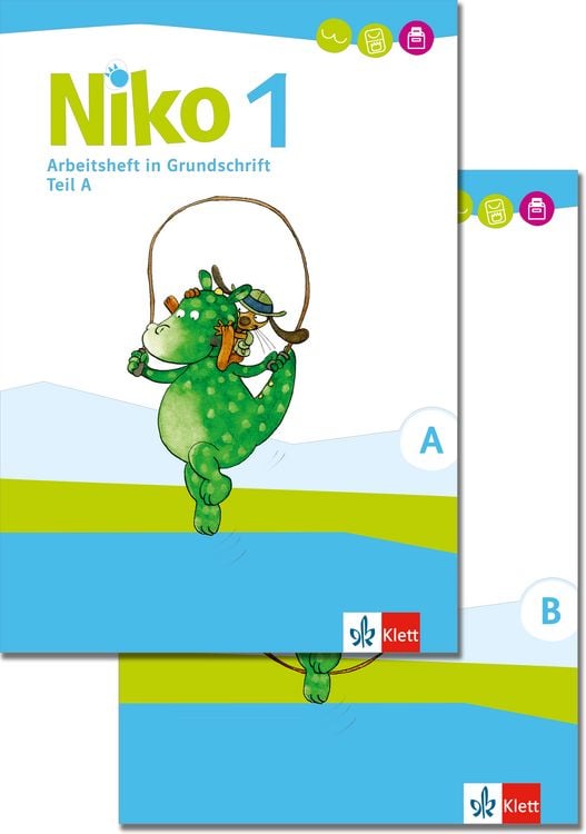 Produktbild: Niko 1. Paket: Arbeitsheft in Grundschrift, Grundschriftlehrgang Klasse 1