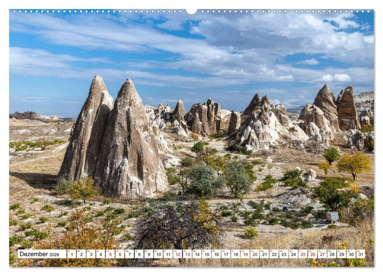 Produktbild: Kappadokien, Feent&uuml;rme und Ballontr&auml;ume (Wandkalender 2026 DIN A2 quer), CALVENDO Monatskalender