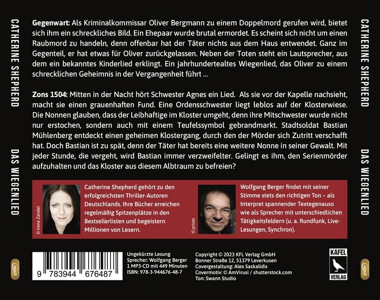 Produktbild: Das Wiegenlied: Thriller