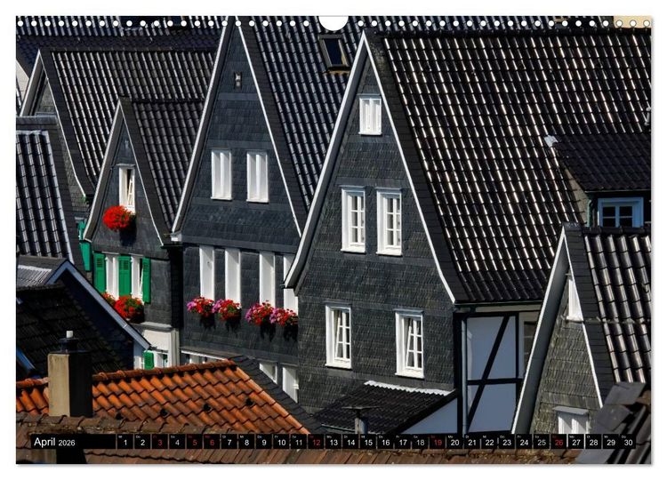 Produktbild: Solinger Bilderbogen 2026 (Wandkalender 2026 DIN A3 quer), CALVENDO Monatskalender