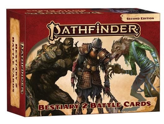 Produktbild: Pathfinder Bestiary 2 Battle Cards (P2)
