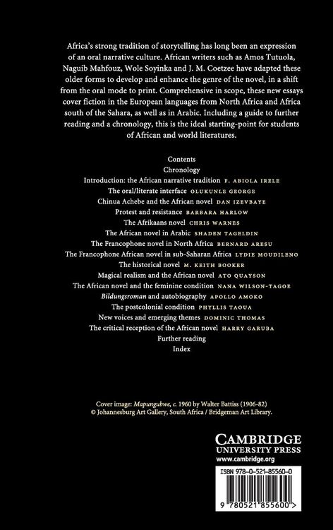Produktbild: The Cambridge Companion to the African Novel