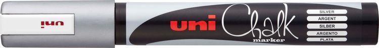 Produktbild: Marker UNI CHALK MARKER PWE-5M silber