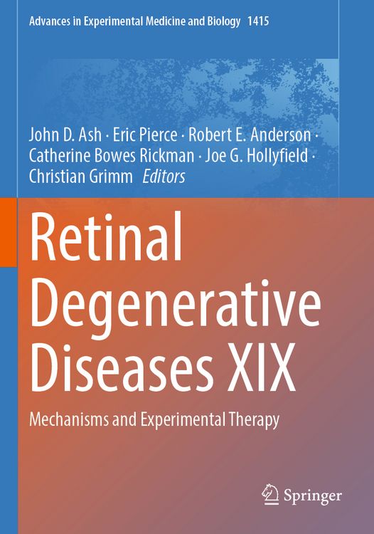 Produktbild: Retinal Degenerative Diseases XIX