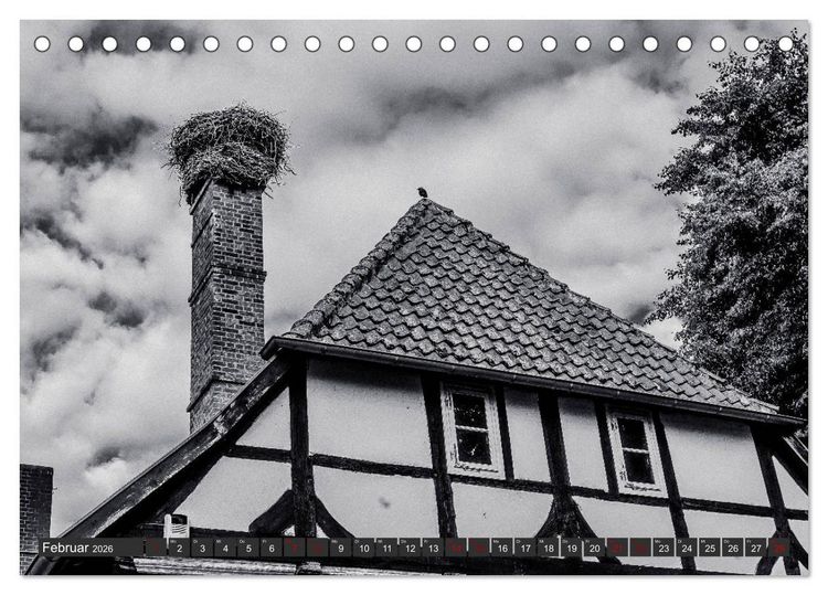 Produktbild: Ein Blick auf Neustadt am R&uuml;benberge (Tischkalender 2026 DIN A5 quer), CALVENDO Monatskalender