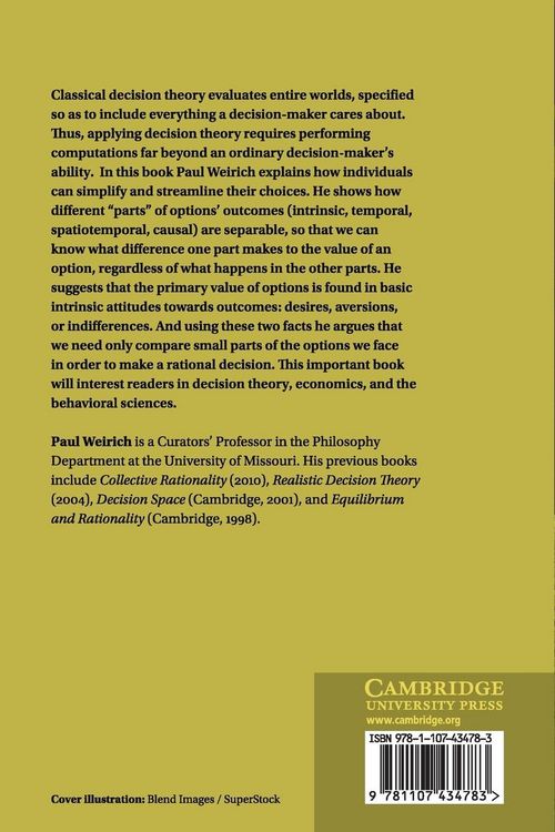 Produktbild: Models of Decision-Making'