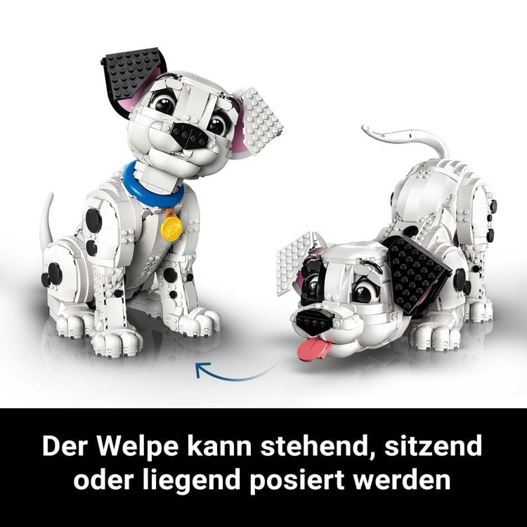 Produktbild: LEGO ǀ Disney 43269 Welpe aus 101 Dalmatiner - Modellbau f&uuml;r Erwachsene