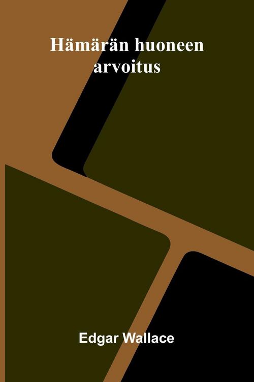 Produktbild: H&auml;m&auml;r&auml;n huoneen arvoitus