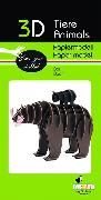 Produktbild: 3D Papiermodell. B&auml;r
