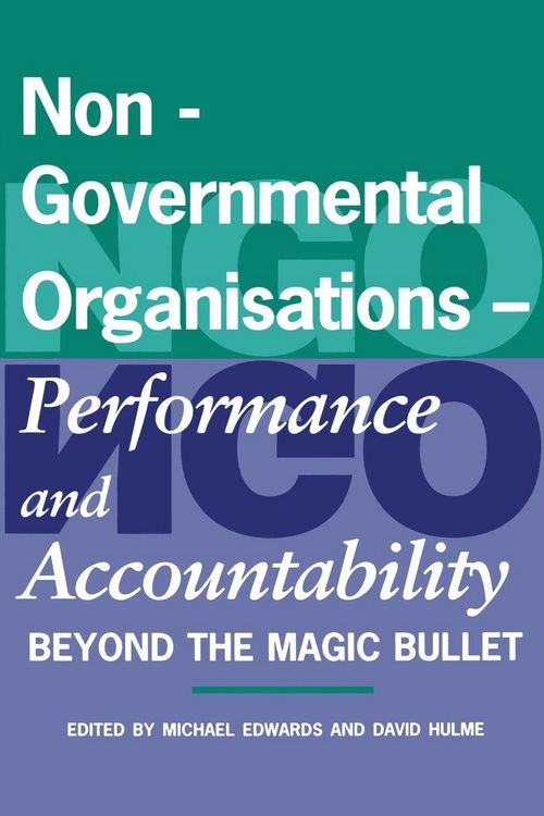 Produktbild: Non-Governmental Organisations - Performance and Accountability