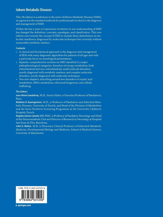 Produktbild: Inborn Metabolic Diseases