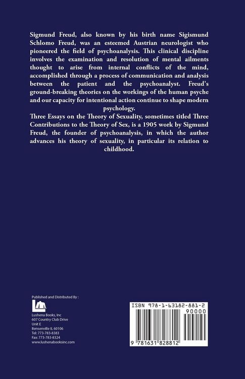 Produktbild: Three Contributions to the Sexual Theory