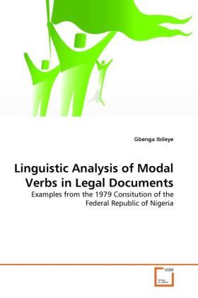 Produktbild: Ibileye, G: Linguistic Analysis of Modal Verbs in Legal Docu