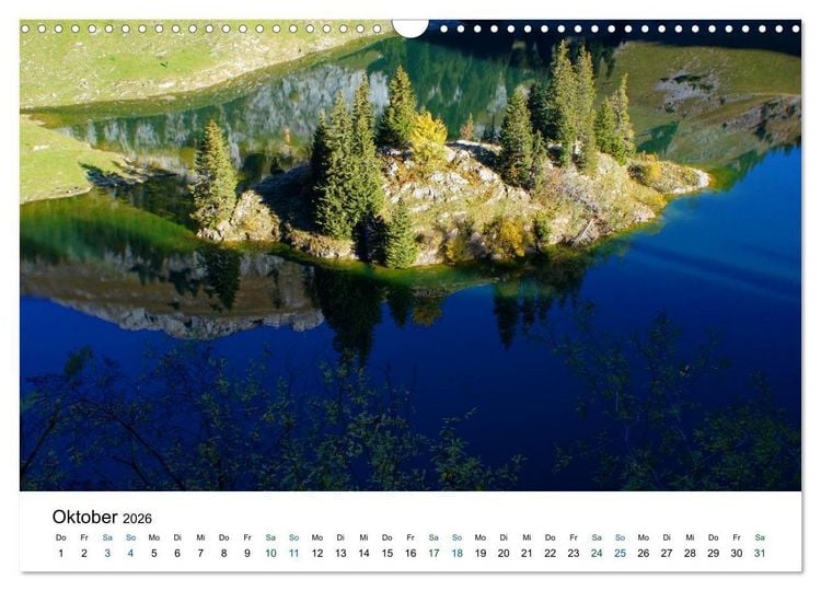 Produktbild: Stockhorn &ndash; &Uuml;ber Stock und Stein (Wandkalender 2026 DIN A3 quer), CALVENDO Monatskalender