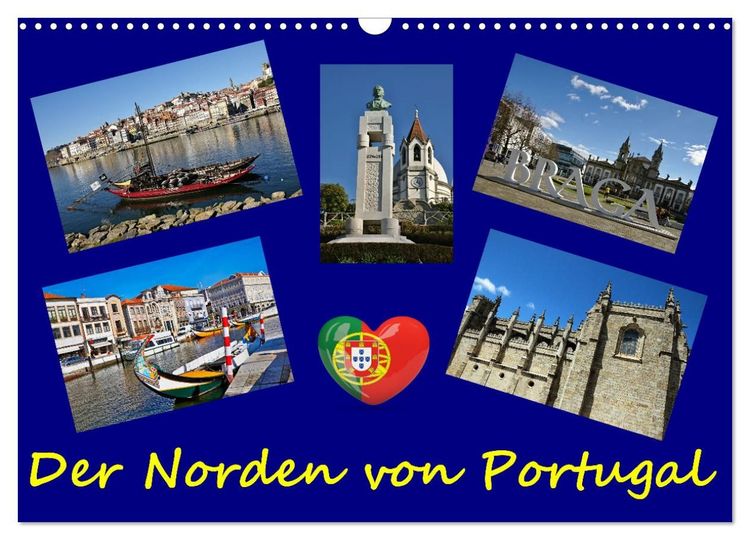 Produktbild: Der Norden von Portugal (Wandkalender 2027 DIN A3 quer), CALVENDO Monatskalender