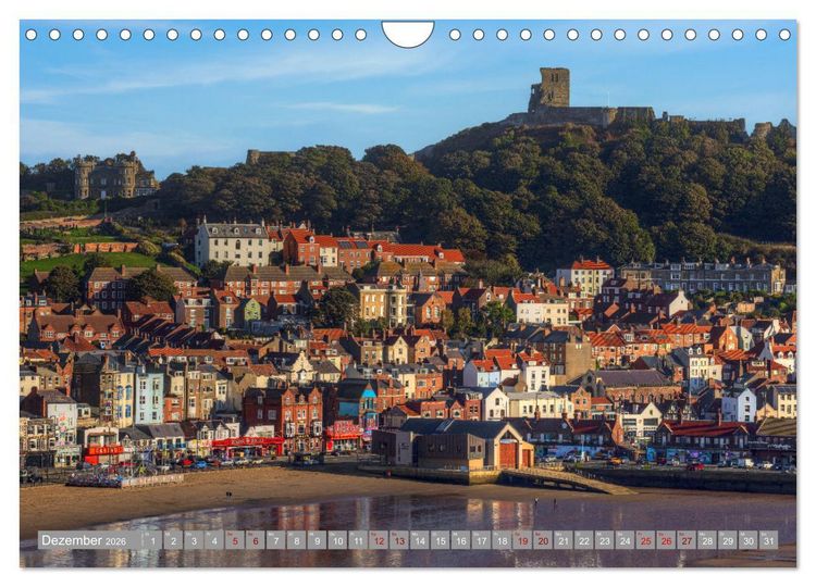Produktbild: Yorkshire, England: Romantik zwischen Hochmooren und wilder K&uuml;ste (Wandkalender 2026 DIN A4 quer), CALVENDO Monatskalender