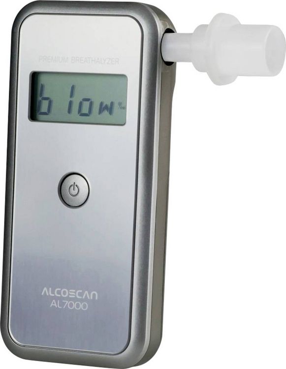 Produktbild: ACE AL7000 Alkoholtester Silber 0 bis 4 &permil; auswechselbarer Sensor, inkl. Display