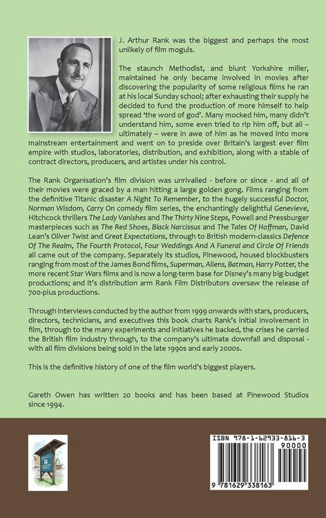 Produktbild: J. Arthur Rank - The Rise and Fall of His Film Empire (hardback)