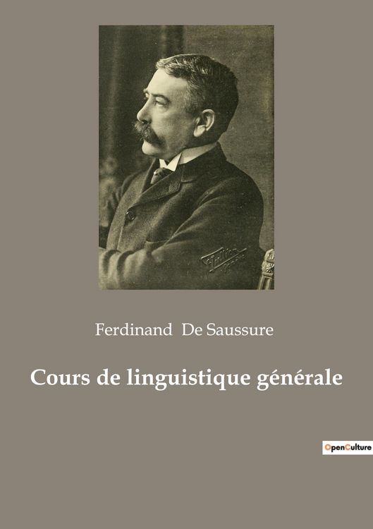 Produktbild: Cours de linguistique g&eacute;n&eacute;rale