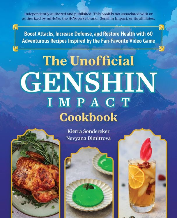 Produktbild: The Unofficial Genshin Impact Cookbook