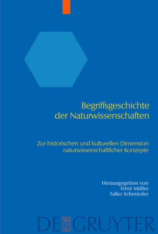 Produktbild: Begriffsgeschichte der Naturwissenschaften