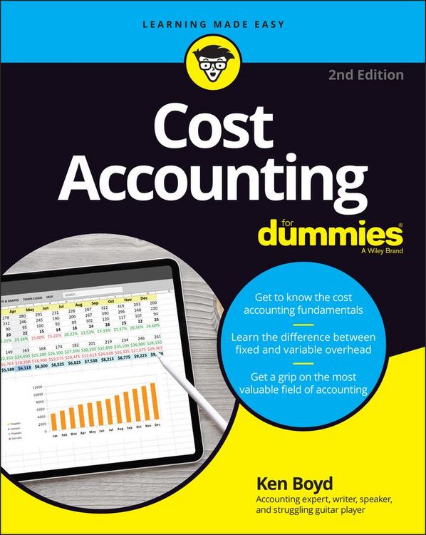 Produktbild: Cost Accounting For Dummies 2nd Edition