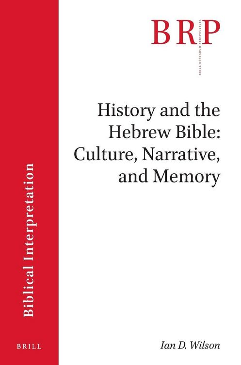 Produktbild: History and the Hebrew Bible