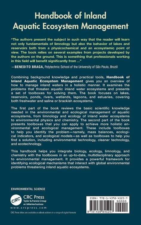 Produktbild: Handbook of Inland Aquatic Ecosystem Management