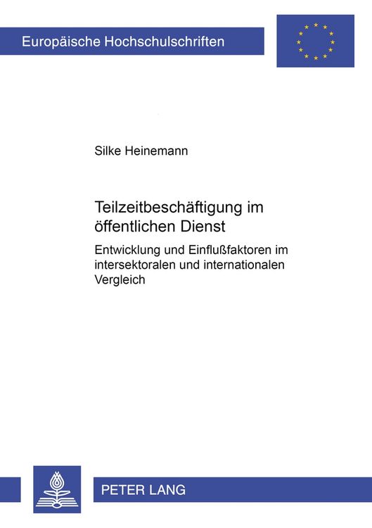 Produktbild: Teilzeitbesch&auml;ftigung im &ouml;ffentlichen Dienst