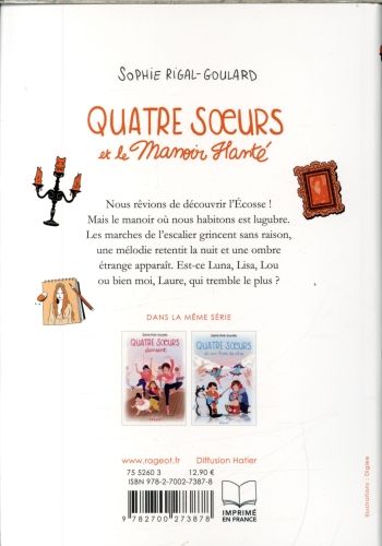 Produktbild: Quatre soeurs et le manoir hant&eacute;