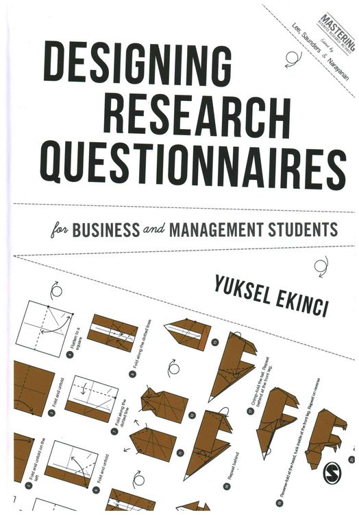 Produktbild: Designing Research Questionnaires for Business and Management Students