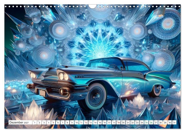 Produktbild: Magische Blechtr&auml;ume (Wandkalender 2027 DIN A3 quer), CALVENDO Monatskalender