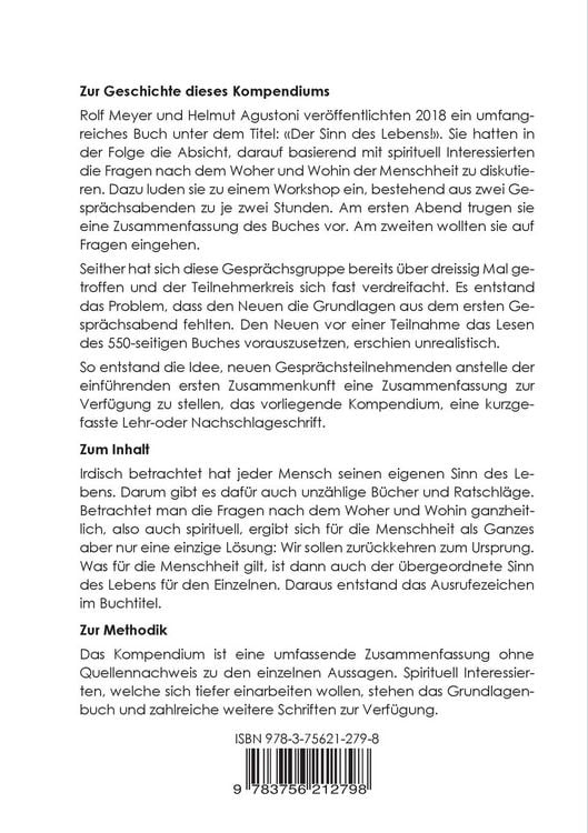 Produktbild: Der Sinn des Lebens