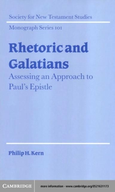 Produktbild: Rhetoric and Galatians