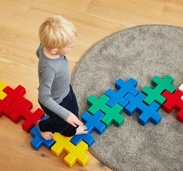Produktbild: PLUS PLUS - 24 Kreativ Bausteine Kaempe