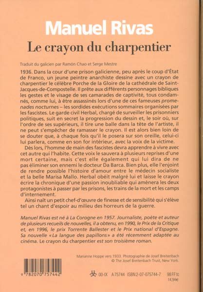 Produktbild: Le crayon du charpentier