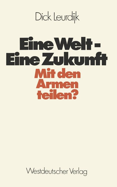 Produktbild: Eine Welt &mdash; Eine Zukunft