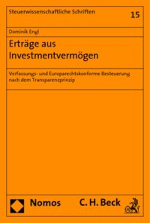 Bild vom Artikel Erträge aus Investmentvermögen vom Autor Dominik Engl