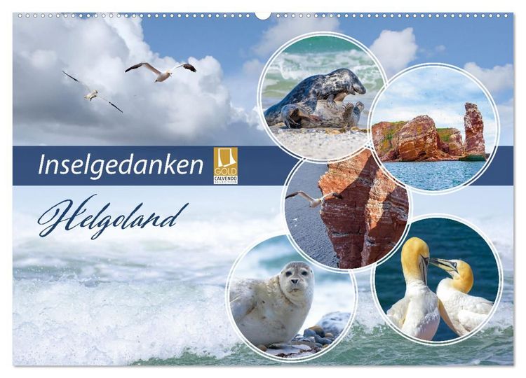 Produktbild: Insel Gedanken (Wandkalender 2027 DIN A2 quer), CALVENDO Monatskalender