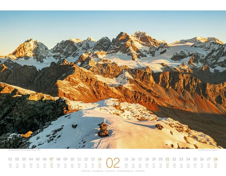 Produktbild: Naturparadies Alpen Kalender 2027