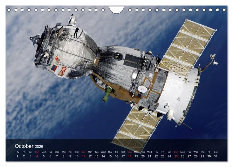 Produktbild: Space and Universe (Wall Calendar 2026 DIN A4 landscape), CALVENDO 12 Month Wall Calendar