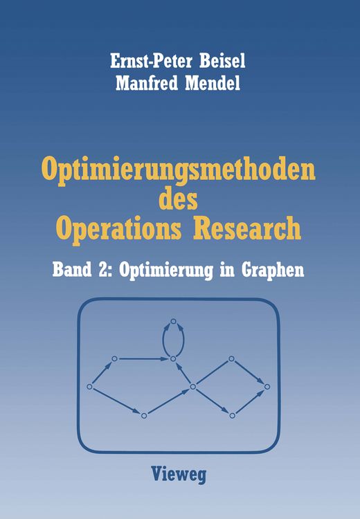 Produktbild: Optimierungsmethoden des Operations Research