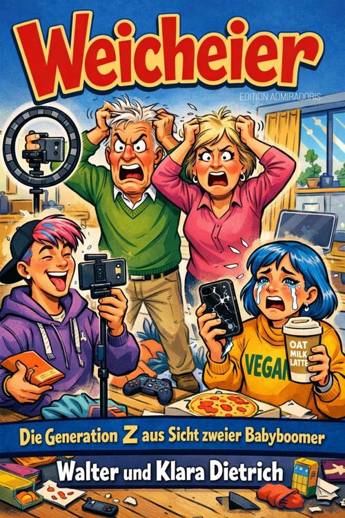 Produktbild: Weicheier - Die Generation Z aus Sicht zweier Babyboomer