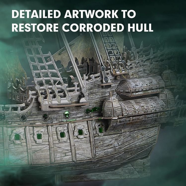 Produktbild: CUBICFUN - 3D Puzzle Flying Dutchman LED 360 Teile