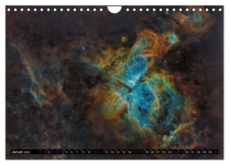 Produktbild: Deep-Sky Fotografie (Wandkalender 2026 DIN A4 quer), CALVENDO Monatskalender