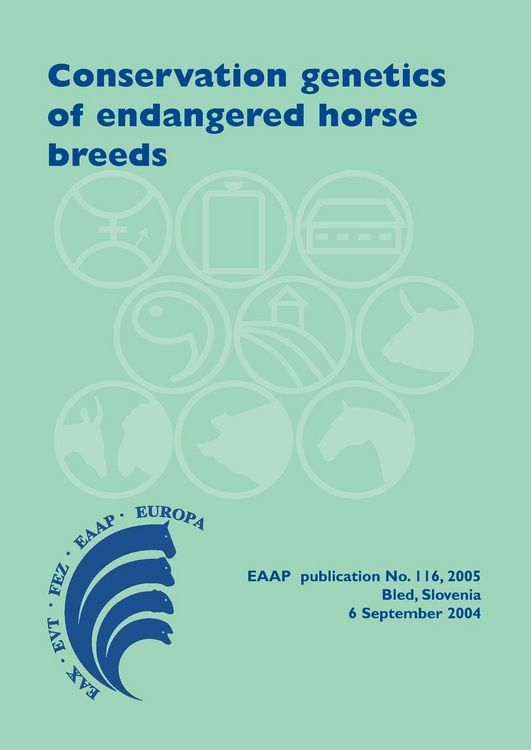 Produktbild: Conservation Genetics of Endangered Horse Breeds