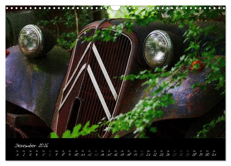 Produktbild: Oldtimer - verlassen verrostet vergessen (Wandkalender 2026 DIN A3 quer), CALVENDO Monatskalender