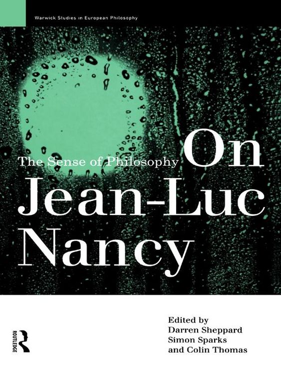 Produktbild: On Jean-Luc Nancy